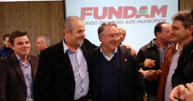 Prefeito Nerci e o Governador Raimundo Colombo