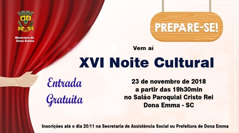 Noite Cultural 2018