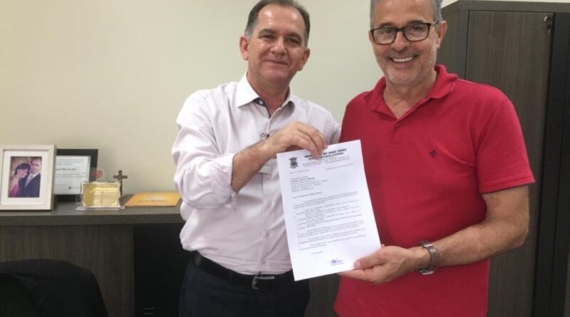 Prefeito Nerci com o gerente da Celesc