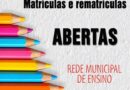 Matriculas e rematrículas